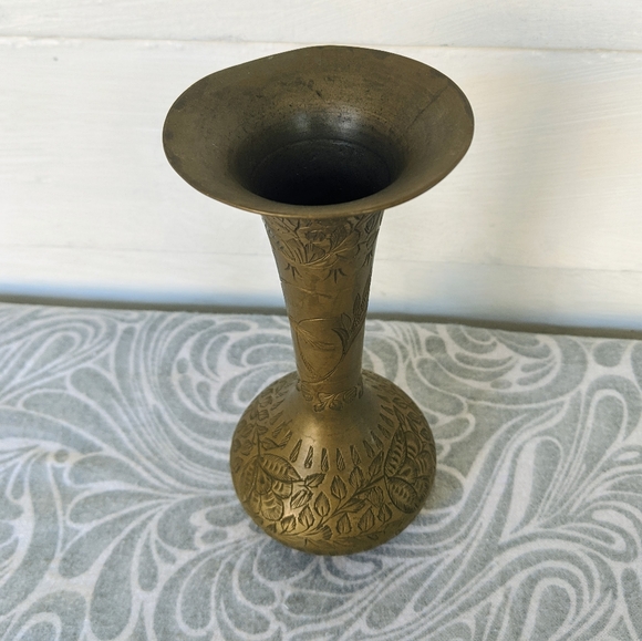 Vintage Etched Brass Case From India - Picture 5 of 8